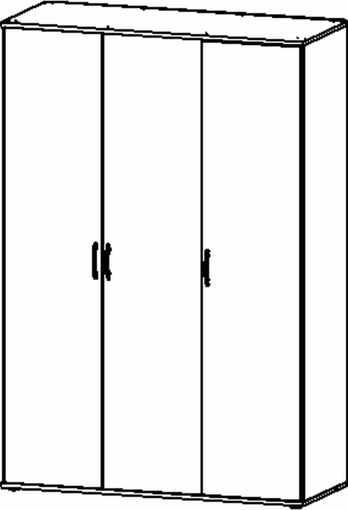 Drehtürenschrank, Twin