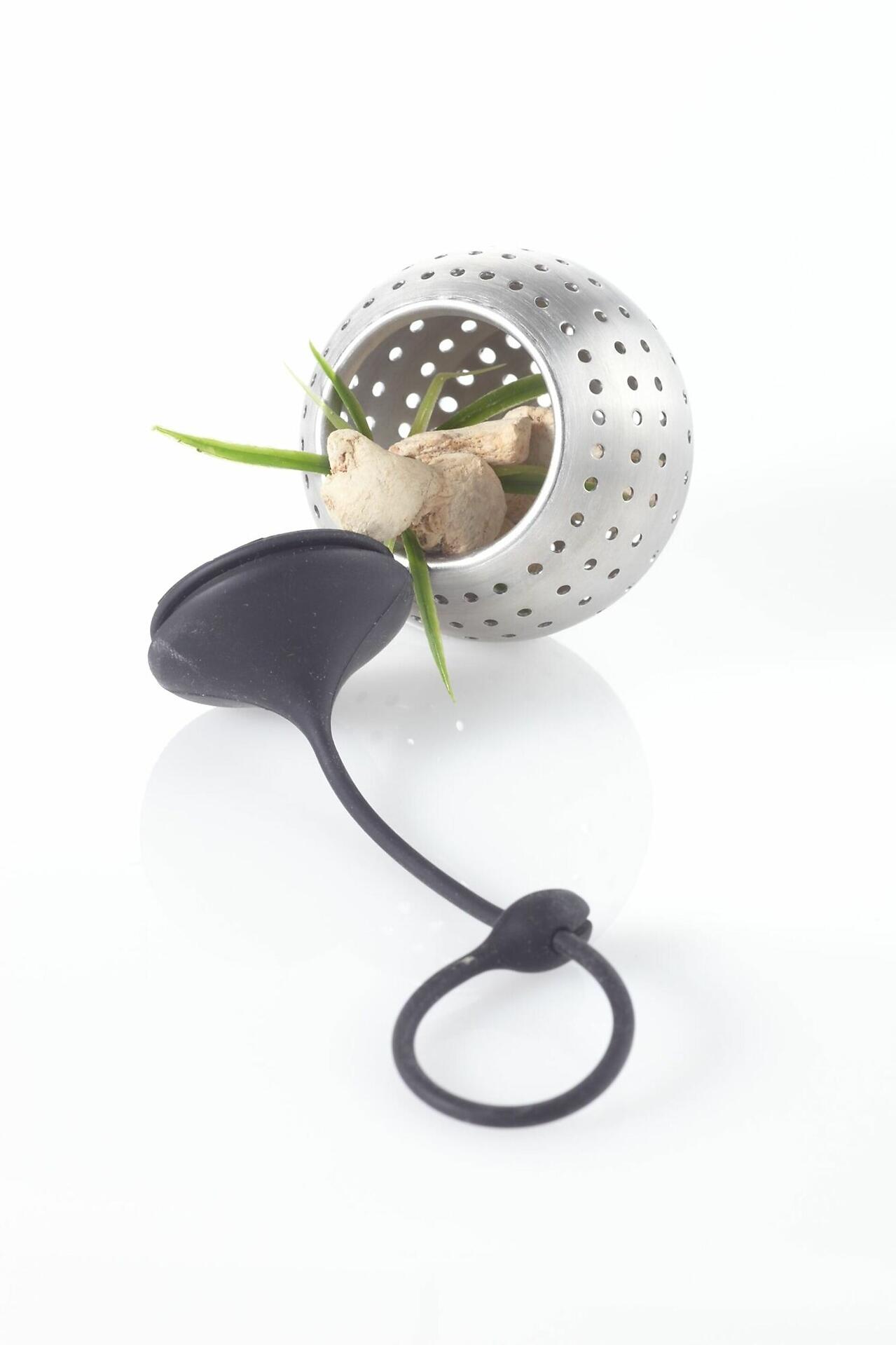 Adhoc Braun Gewürzfilter, Spice Bomb – Edelstahlfarben – Ca.cm