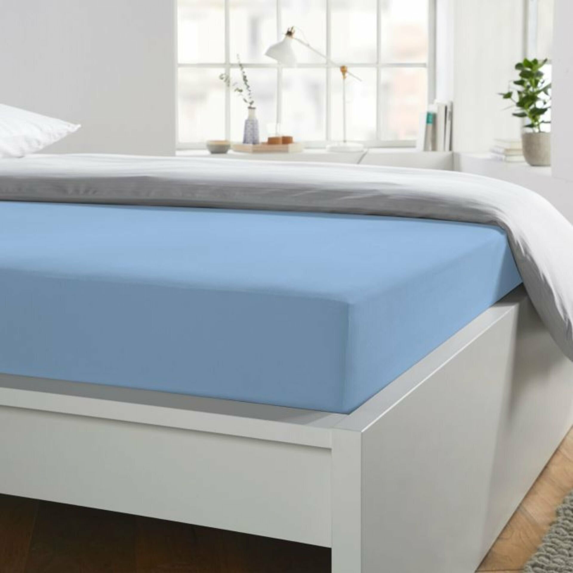 Mako-Jersey Spannbetttuch Mako-Jersey Spannbetttuch