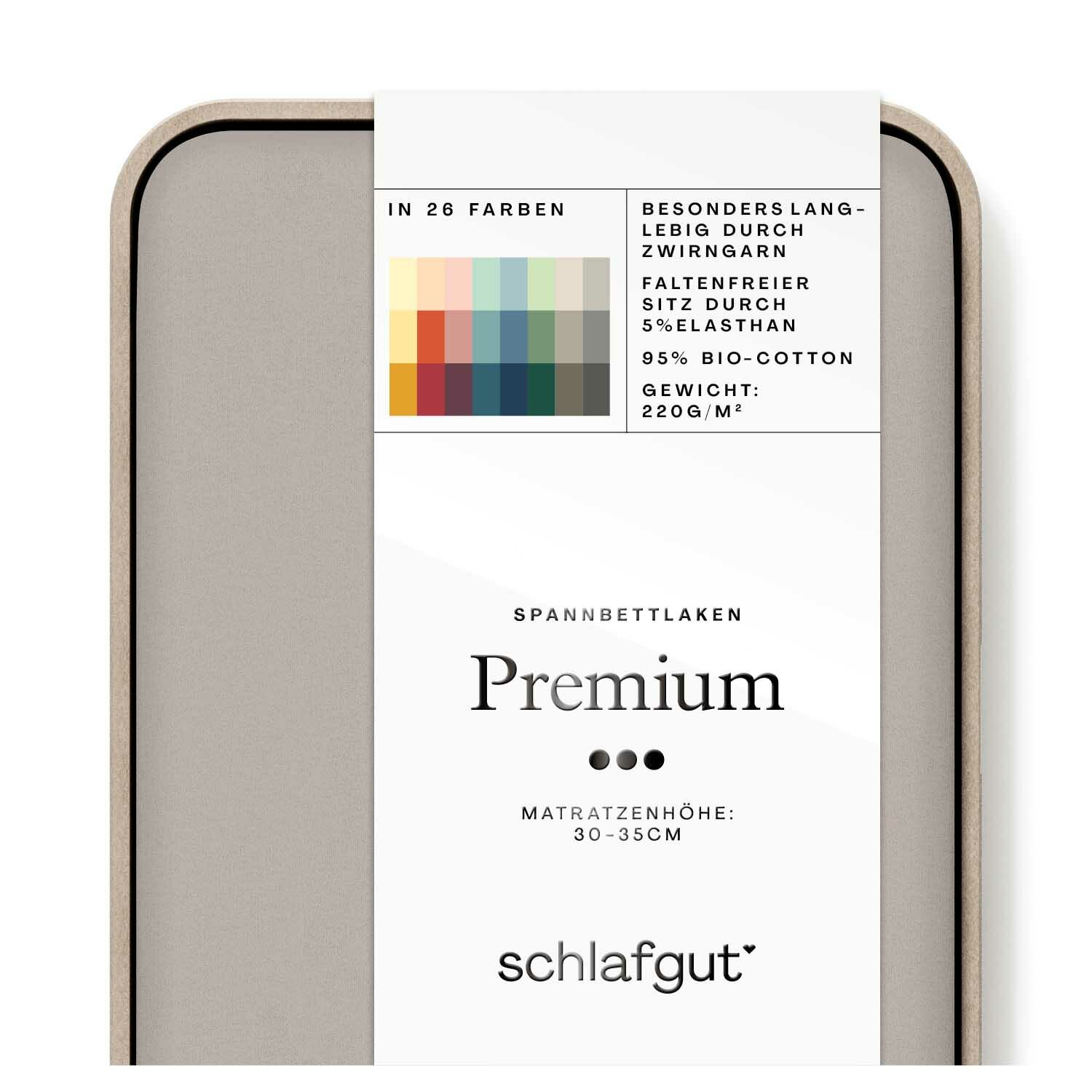 Premium Spannbettlaken