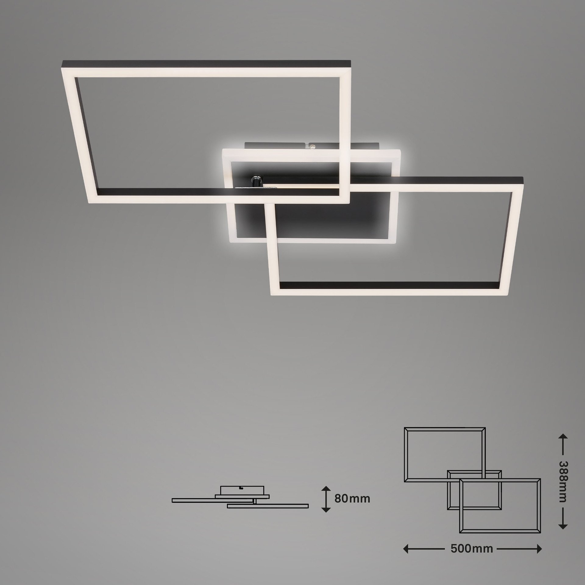 Deckenleuchte, Frame