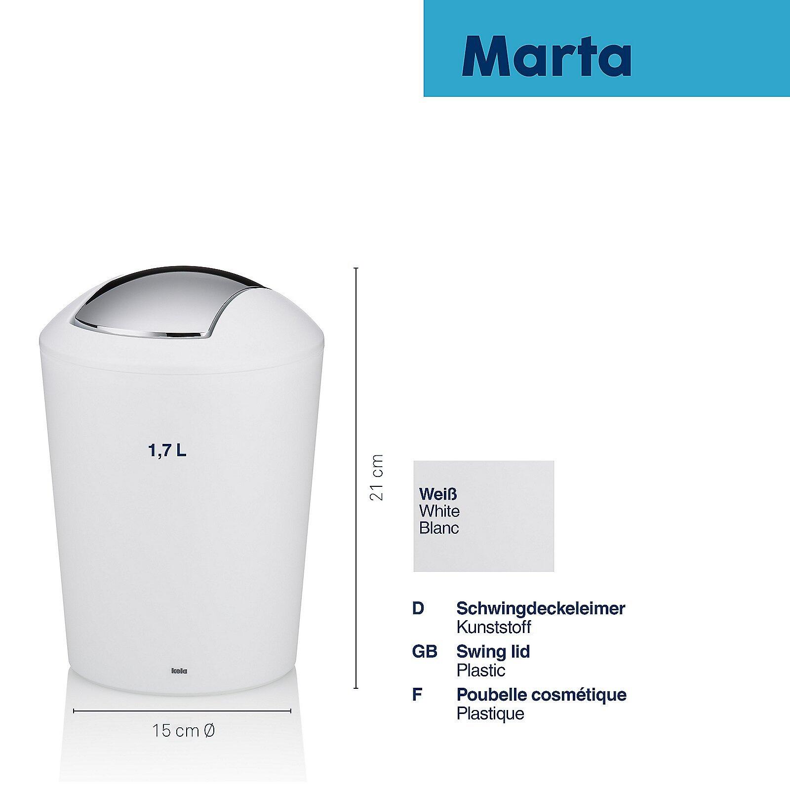 Schwingdeckeleimer, Marta