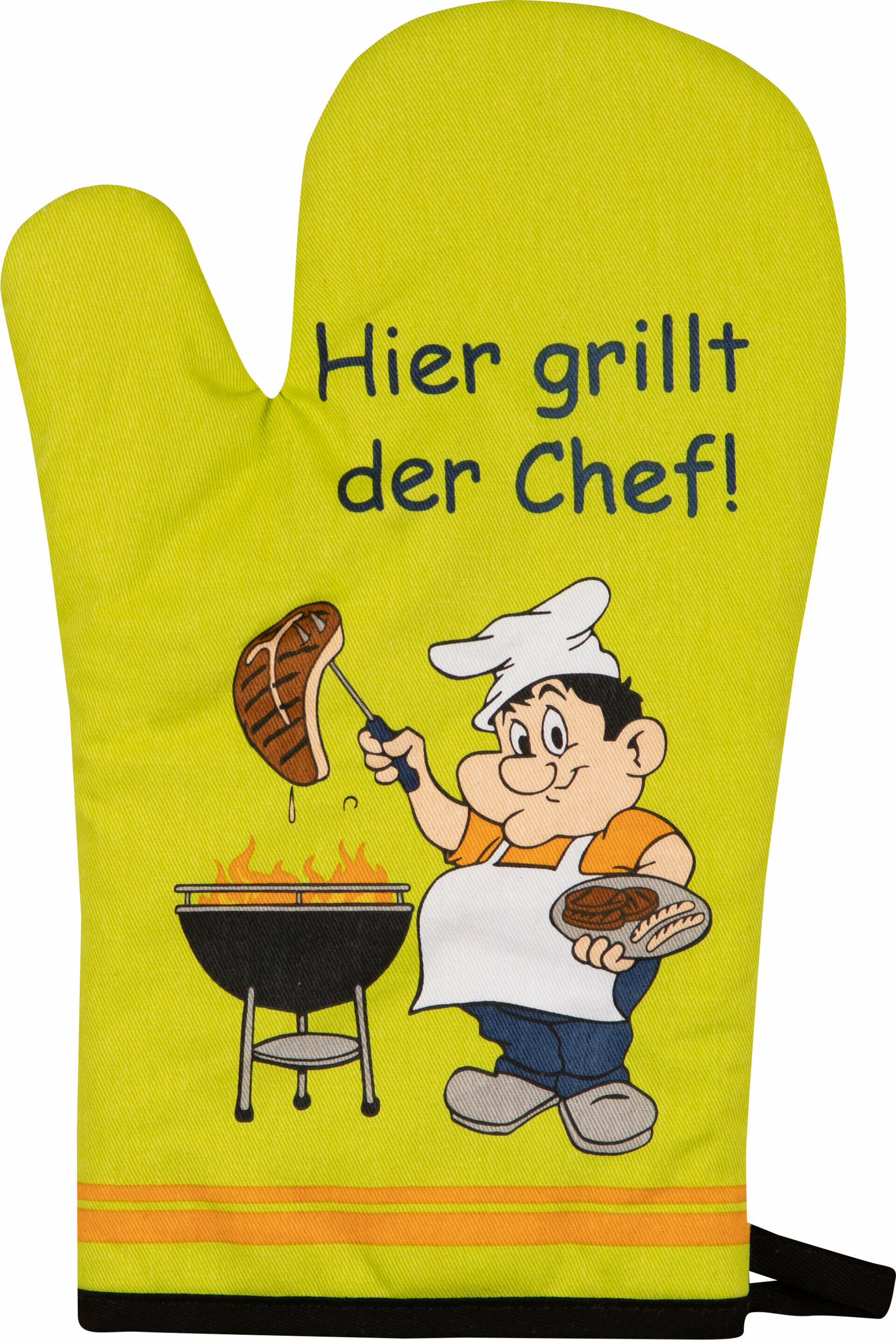 Ofenhandschuh, Chefgriller