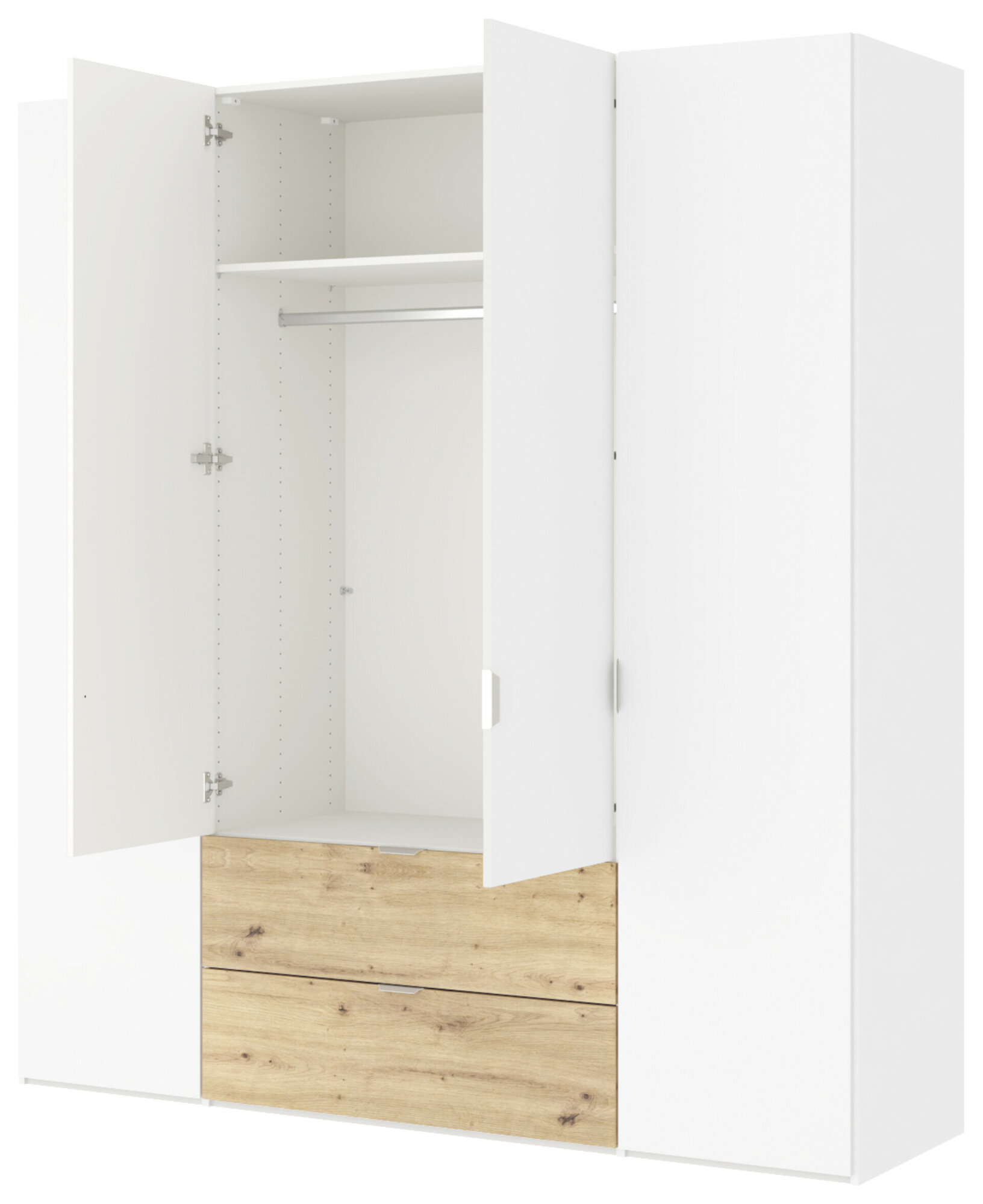Drehtürenschrank, Longline