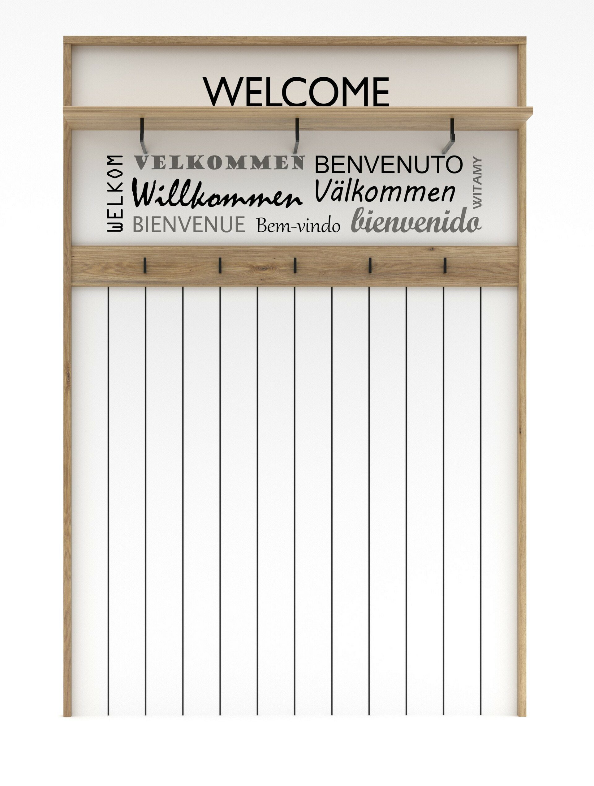 Garderobenpaneel, Welcome-G