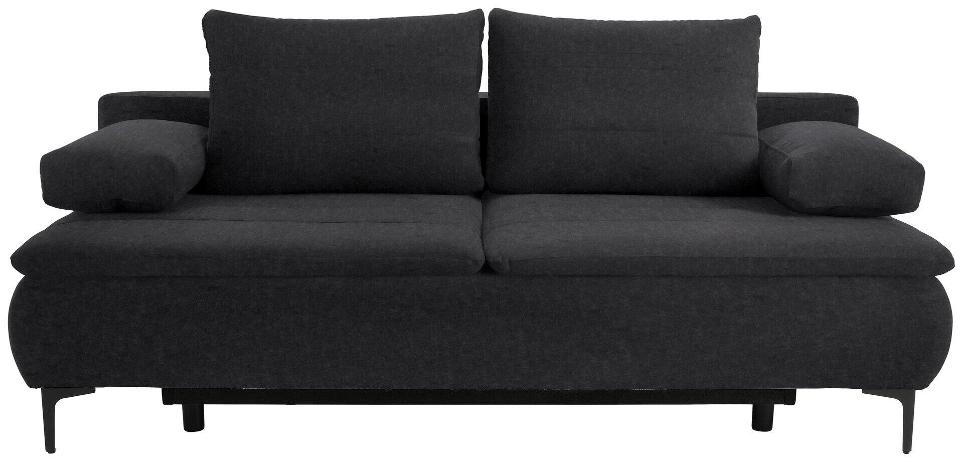 Boxspringsofa, Melly | Graphitfarben