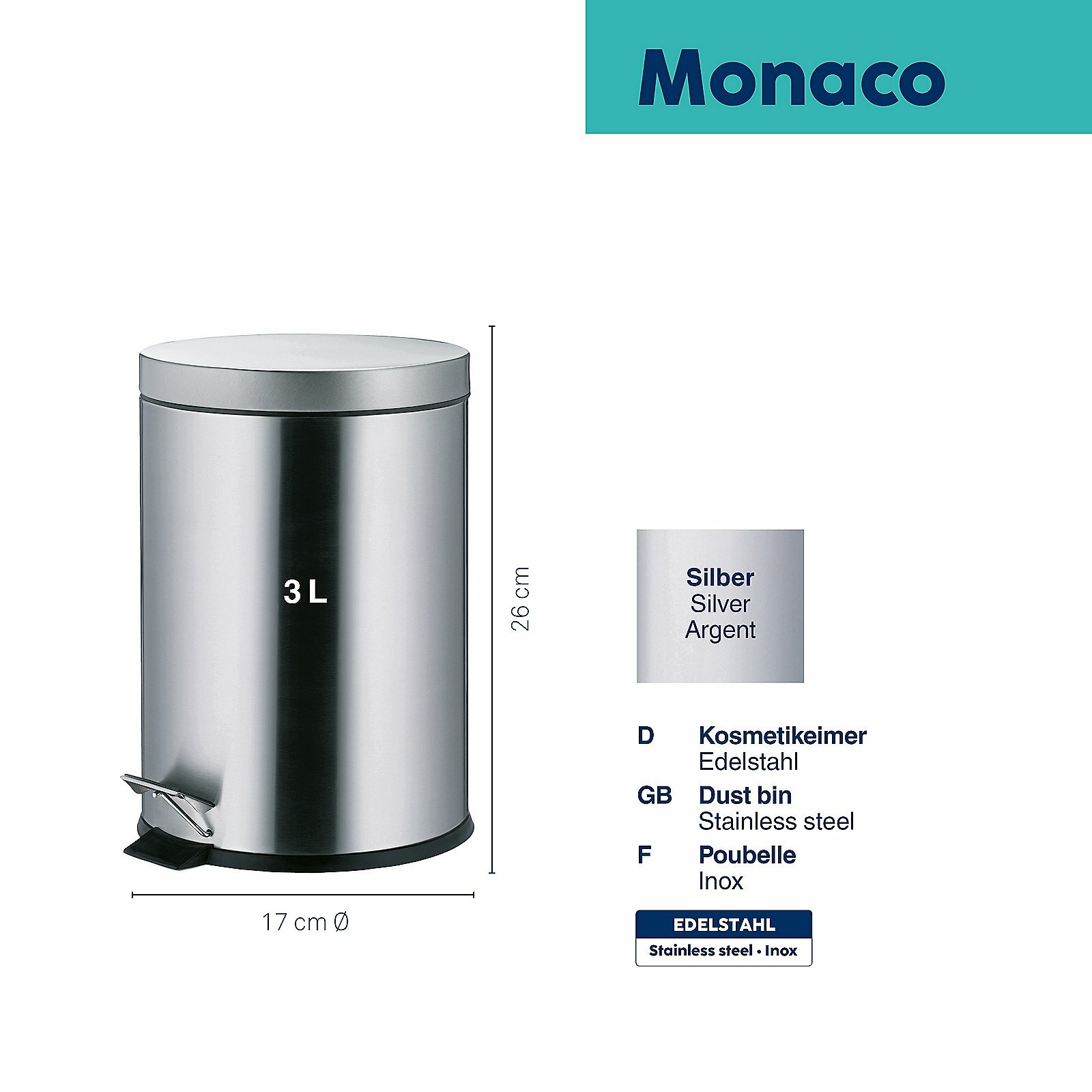 Kosmetikeimer, Torre