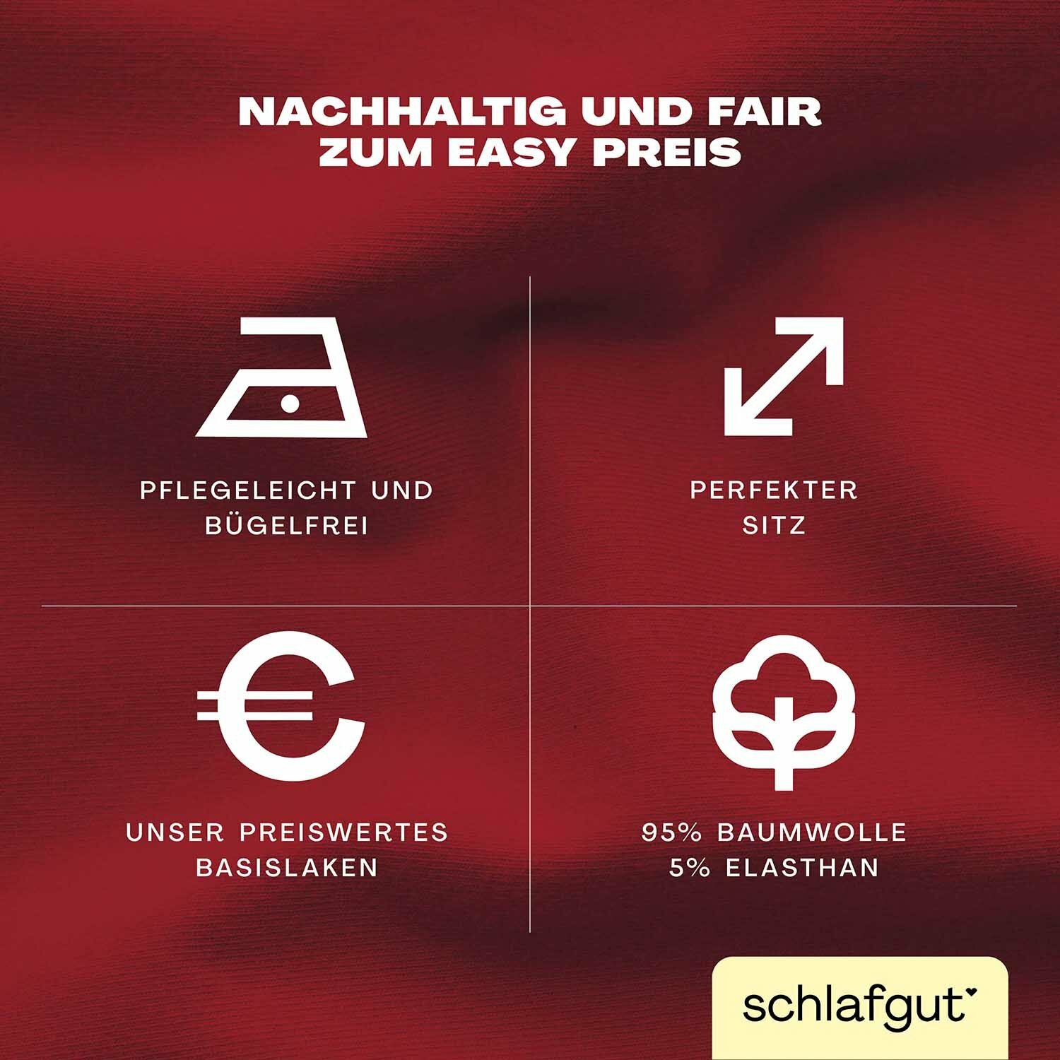 Spannbettlaken, EASY Jersey