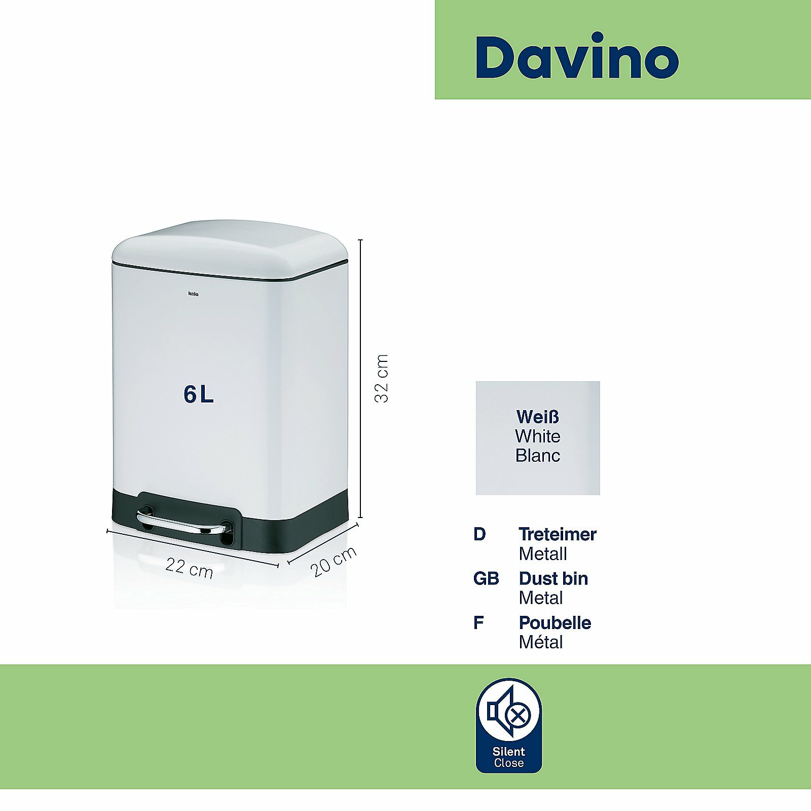 Kosmetikeimer, Davino