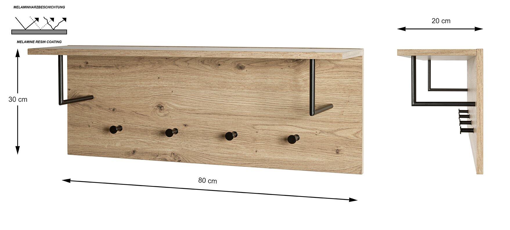Wandgarderobe, 37447